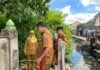 Respons Cepat Keluhan Warga, Lurah 12 Ulu Dampingi Kontraktor Tinjau Titik Cor Beton
