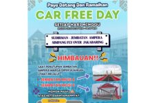 CFD Palembang Kembali Digelar, Camat Jakabaring Ingatkan Pengalihan Arus Lalu Lintas