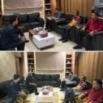 Camat Kertapati Terima Audiensi KAWALI di Ruang Kerja