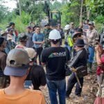 PT Gilang Hydro Lestari dan PT Nusa Konstruksi Enjiniring Perbaiki Akses Jalan Warga di Cilograng