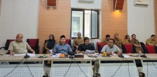 Anggota DPRD Lebak Rijal M.Ikom berikan catatan kritis dalam rapat banggar APBD 2025