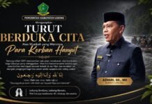 Bupati Lebong Azhari, SH, MH, Berikan Ucapan Duka Cita kepada Keluarga Korban Hanyut