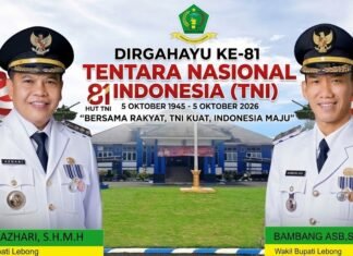 HUT ke-81 TNI, Pemkab Lebong Dorong Kolaborasi untuk Keamanan dan Kemajuan Daerah