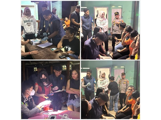 Polres Lebong Perkuat KRYD, Sasar Karaoke Santana dan Yan Boa