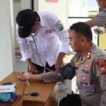 Polres Lebong Isi HUT Humas Polri dengan Aksi Sosial dan Donor Darah