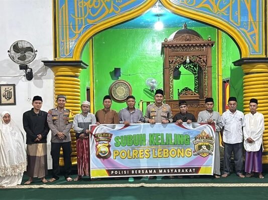 Perkuat Perlindungan Anak, Polres Lebong Dorong Edukasi Antibullying saat Subuh Keliling
