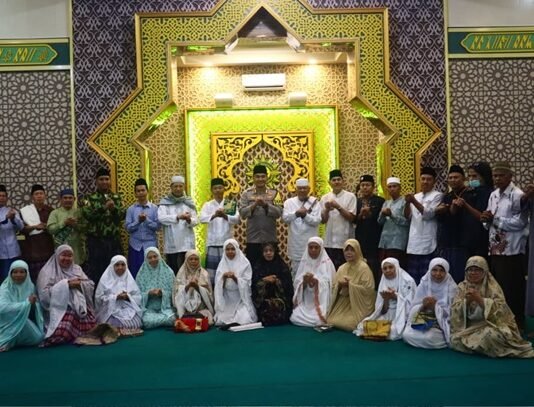 Subuh Bersama Jamaah Muhammadiyah, Kapolres Lebong Tampung Keluhan soal Balap Liar